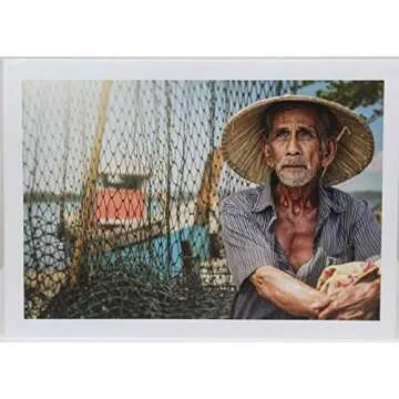 PPD Glossy Photo Paper for Inkjet Printer, 11 x 14" Premium Quality Printable Sheets for Custom Picture, Professional Photographic Instant Dry For with Normal, Dye or Pigment Ink (50 Pack/180 gsm)