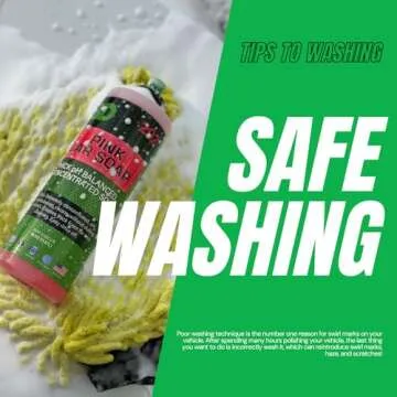 3D Pink Car Wash Soap - pH Balanced, Easy Rinse, Scratch Free Car Soap 64oz