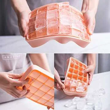 Bangp Easy-Release Ice Cube Trays for Cocktails