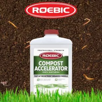 Roebic CA-1 Compost Accelerator - Fast Results for Your Garden