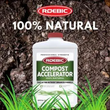 Roebic CA-1 Compost Accelerator - Fast Results for Your Garden