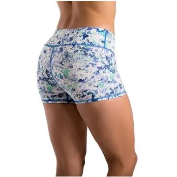 Tough Mode Women's 3" Athletic Workout Volleyball Running WOD Compression Shorts