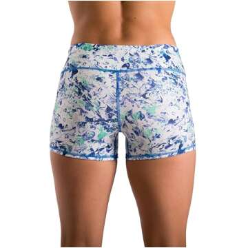 Tough Mode Women's 3" Athletic Workout Volleyball Running WOD Compression Shorts