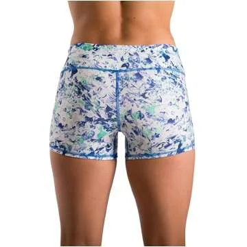 Tough Mode Women's 3" Athletic Workout Volleyball Running WOD Compression Shorts