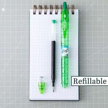 PILOT B2P Colors - Eco-Friendly Refillable Gel Pens - 14-Pack, Made from Recycled Bottles