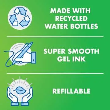 Sustainable PILOT B2P Colors Gel Pens - 14-Pack