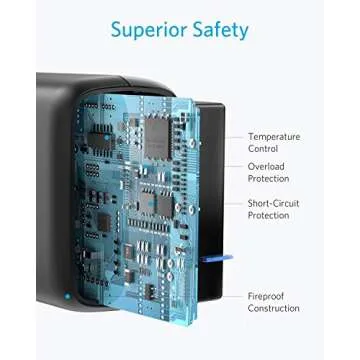 USB C 18W Power Delivery Charger, Anker PowerPort PD 1 USB-C Wall Charger, Foldable Plug for iPhone Xs/Max/XR, iPad Pro, Pixel 3/2, Galaxy S9/S8/Plus, Nintendo and More