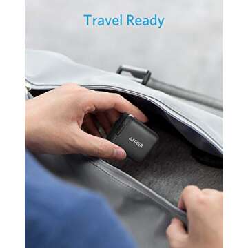 USB C 18W Power Delivery Charger, Anker PowerPort PD 1 USB-C Wall Charger, Foldable Plug for iPhone Xs/Max/XR, iPad Pro, Pixel 3/2, Galaxy S9/S8/Plus, Nintendo and More