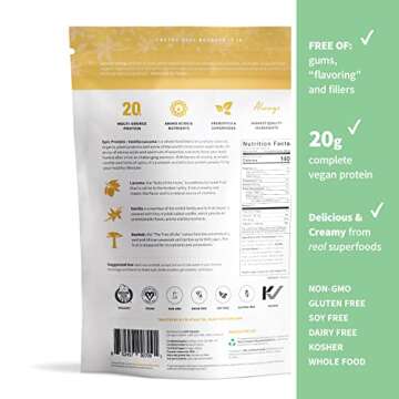 Sprout Living Epic Protein Bundle - Chocolate Maca & Vanilla Lucuma (20g Organic Plant-Based Protein...