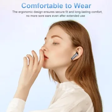 Premium Wireless Earbuds with Deep Bass & ANC