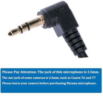 SGC-598 3.5mm Shotgun Microphone for High-Quality Audio