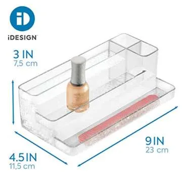 InterDesign Rain Cosmetic Organizer for Beauty Essentials