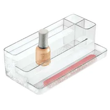 InterDesign Rain Cosmetic Organizer for Beauty Essentials