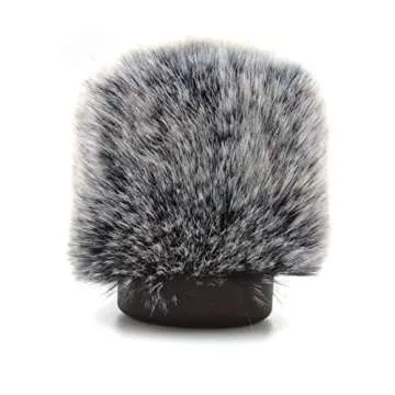 Fur Windscreen for Rode VideoMic GO II - Reliable Wind Protection