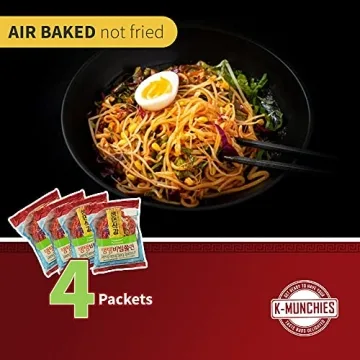 Pulmuone Non-Fried Ramyun Korean Instant Noodles 4 Pack