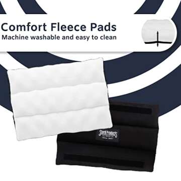 SturdiBag Large Pet Travel Carrier: Flexible Height for Cat and Dog Soft Sided with Safety Clips and Seatbelt Straps | Black, 18" x 12" x 12" (PN: SB2-PRO-BL)