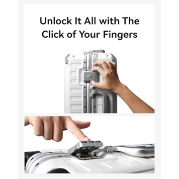 LUGGEX Zipperless Luggage - Spinner Wheels, Stylish & Durable