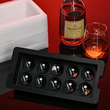 Sphere Clear Ice Cube Tray for Perfect Cocktail Ice