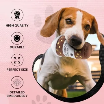 Stylish Squeaky Plush Dog Toys for Playful Pooches