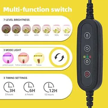 Bstrip Indoor Greenhouse with Grow Lights, 4 Tier 27.2" L×19.9" W×61.8" H Mini Greenhouse with Zippered PVC Cover for Seed Starting Trays, Dimmable 2FT 60W Plant Light for Indoor Plants with Timer