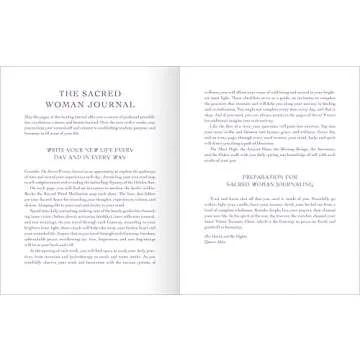 The Sacred Woman Journal: Healing and Reflection Journey