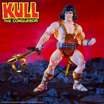 Super7 Conan Kull the Conqueror 7" Action Figure with Accessories