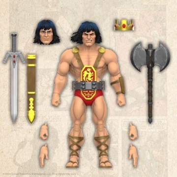 Super7 Conan Kull the Conqueror 7" Action Figure with Accessories