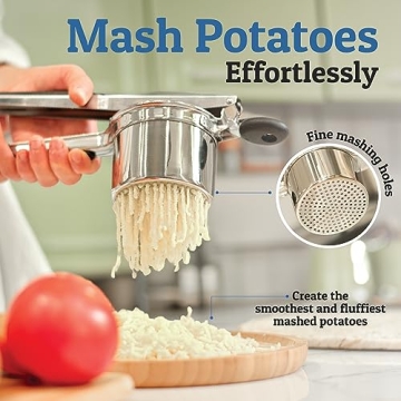 PriorityChef 15oz Potato Ricer and Masher Tool