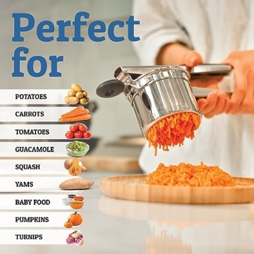 PriorityChef 15oz Potato Ricer and Masher Tool