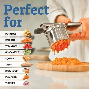 PriorityChef 15oz Potato Ricer and Masher Tool