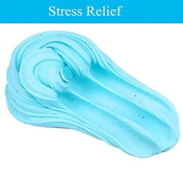 HOGFIT Butter Slime Kit for Girls 8 Pack, Party Favors with Watermelon, Coffee, Mint, Candy, and Lemon Slime, Stretchy and Non-Sticky, Stress Relief Toy for Boys, Easter Basket Stuffers