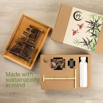 ENSO Zen Garden Kit for Desk - Meditation & Relaxation