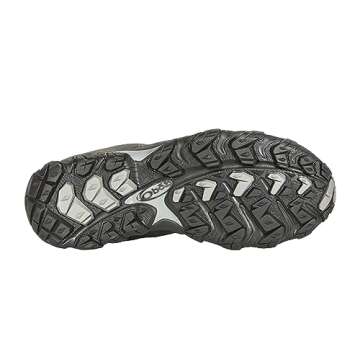 Oboz Men's Bridger Low B-Dry Waterproof Hiking Shoe, Dark Shadow, 10.5