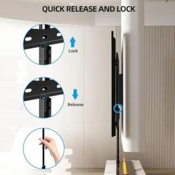 HOME VISION Low Profile TV Wall Mount for Flat TVs