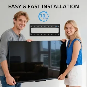 HOME VISION Low Profile TV Wall Mount for Flat TVs