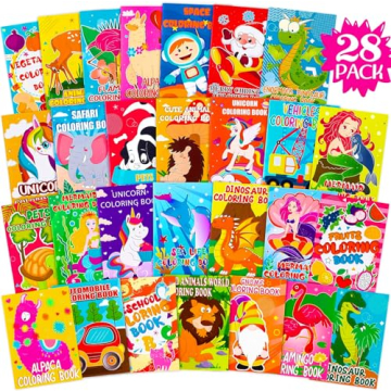Geefuun Mini Coloring Books for Kids Party Favors