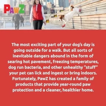 PawZ Rubber Dog Boots - All-Weather Protection for Small Dogs