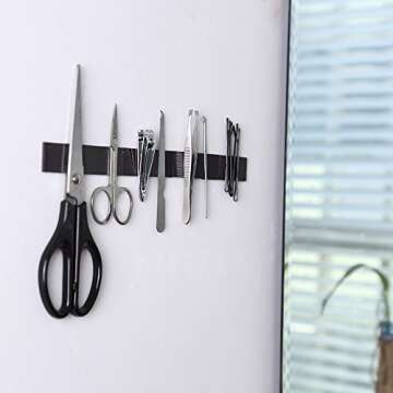 Flexible Magnet Squares with Adhesive by House Again - Each 20x20x2mm - Perfect for Crafts & DIY Projects, Hanging & Organizing Light Objects at Home Office or Warehouse, 70Pcs