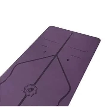 Liforme Yoga Mat & Travel Bundle - Eco-Friendly, Non-Slip, Thick Comfort