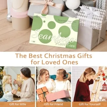 Durable 100 Pcs Seamless Hair Ties - No Damage & Perfect Fit