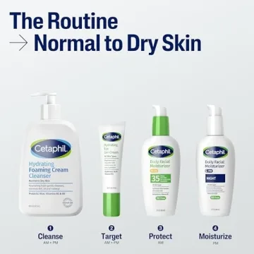 Cetaphil Hydrating Foaming Cream Cleanser for Sensitive Skin