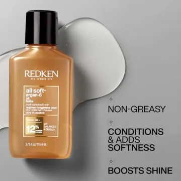 Redken All Soft Argan-6 Oil for Silky, Soft Hair
