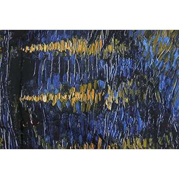 Starry Night Blacklight Tapestry for Home Decor 59x51