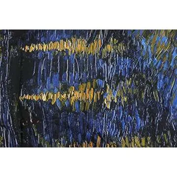 Starry Night Blacklight Tapestry for Home Decor 59x51