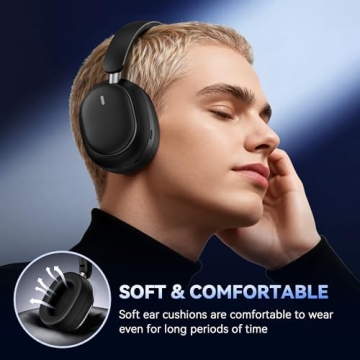 Pointcinco Hybrid Active Noise Cancelling Headphones