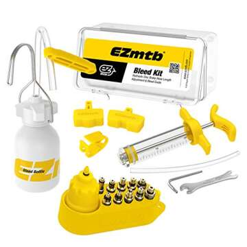 Brake Bleed Kit, Bicycle Bleeder Hydraulic Disc Brake Bleed Kit Tool for Shimano, for MAGURA, for TEKTRO, for SRAM Series Bike Brake Repair Tools