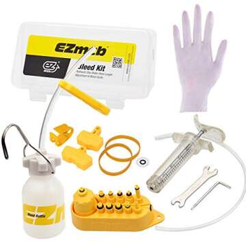 Brake Bleed Kit, Bicycle Bleeder Hydraulic Disc Brake Bleed Kit Tool for Shimano, for MAGURA, for TEKTRO, for SRAM Series Bike Brake Repair Tools