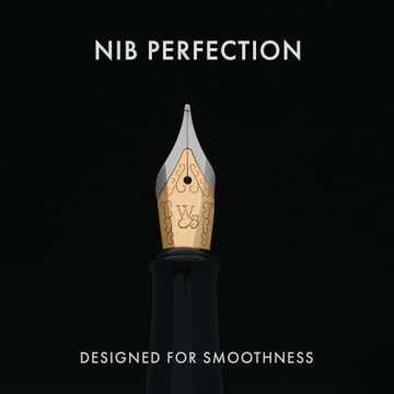 Wordsworth & Black Fountain Pen Set with Ink Cartridges