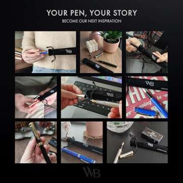 Wordsworth & Black Fountain Pen Set with Ink Cartridges