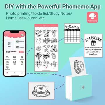 Phomemo M02 Pocket Printer - Mini Bluetooth Mobile Thermal Printer
